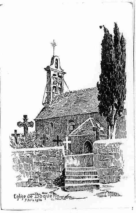 Ville de BOQUEHO Carte postale ancienne